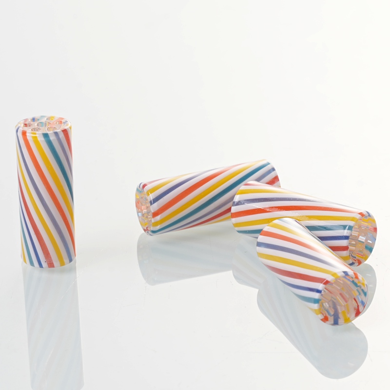 Custom Logo 12mm 11mm 10mm 9mm 8mm Design Smoking 5 7 9 Holes Glass Filter Tips